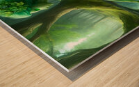 My green life Wood print