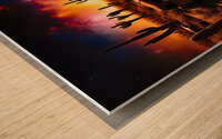 MILKY WAY MOTORS Wood print