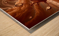 The Mortality of Chocolate  Wood print