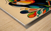  Nu Expressionism Wood print