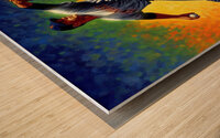 Big Apple Star Wood print
