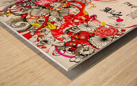 Asian Aesthetic - Geisha Girl Wood print