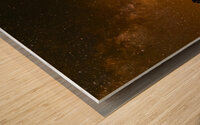 Bolar Mountain Sunset Milky Way 1 Wood print