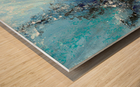 Ocean Abstract Art Wood print