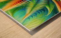 ai artist debra amerson plant artistry93d0281c e3 Wood print