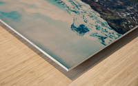 Icelandic lake Wood print