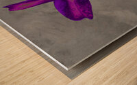  Abstract  Stunning Purple Lily Wood print