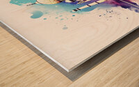 Taj Mahal  Wood print
