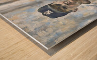 Whitey Ford Pitch Wood print
