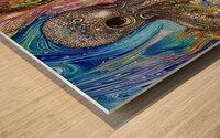 Octopus Abstract 2024 07 15 13 11 52 Wood print