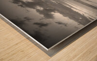 Eastern Costa Rica Caribbean Black Sand Beach Wood print