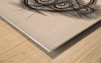face 240818 Wood print