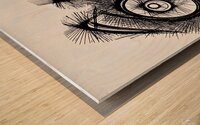 eyes 240817 Wood print