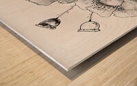 ArtX 17 poppies real Wood print