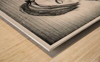 Art 11 violinist Wood print