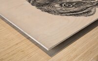 rottweiler Wood print