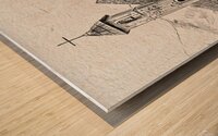 ArtX 09 church albania Wood print