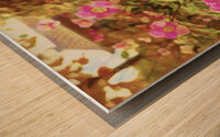 Fantastic Flowering Curb Appeal Wood print