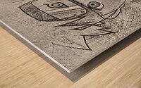 105 naruto Wood print