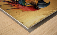 Beautiful Parrot 2024 09 03 09 28 48 Wood print