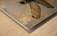 Good Luck Golden Dragonfly 2024 09 03 10 42 01 Wood print