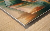 21 Wood print