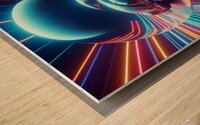 142 Wood print
