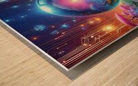 133 Wood print