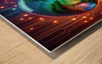 129 Wood print