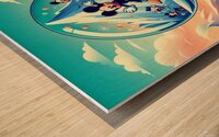 11 Wood print