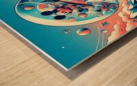 9 Wood print