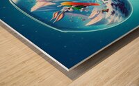 3 Wood print