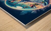 8 Wood print