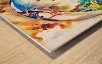 69 Wood print