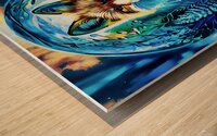 82 Wood print