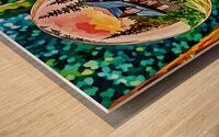 77 Wood print