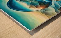 421 Wood print