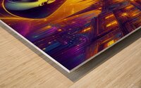 722 Wood print
