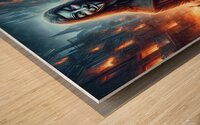 726 Wood print