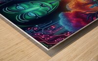 712 Wood print