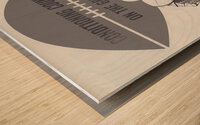 conditioning counts on the gridiron  Wood print
