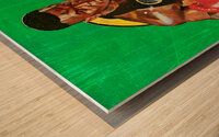 1988 Mike Tyson Art Wood print