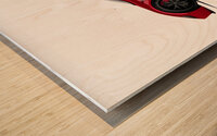 Tesla Roadster 02 Wood print