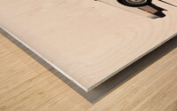 DeLorean DMC 02 Wood print