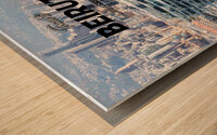 Beirut Lebanon Wood print