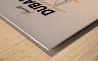 Dubai UAE7 Wood print