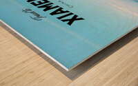 Xiamen China2 Wood print