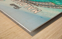 Maldives Indian Ocean2 Wood print