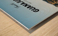 Guanajuato Mexico Travel Print Wood print