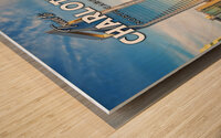 Charlotte North Carolina9 Wood print